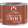 Castorama Peinture Bois Couleurs D'ici Orange Oxydé Velours V33 0,125L -France Peinture extérieure Soldes Boutique peinture bois couleurs d ici orange oxyde velours v33 0 125l3153895135726 01c FR CF