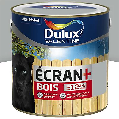 Castorama Peinture Bois Extérieur Ecran+ Bois Dulux Valentine Satin Gris Franc 2L 3 Castorama Peinture Bois Extérieur Ecran+ Bois Dulux Valentine Satin Gris Franc 2L