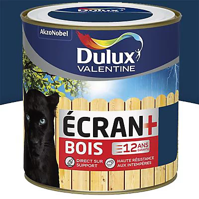 Castorama Peinture Bois Extérieur Ecran+ Bois Dulux Valentine Satin Marine RAL 5003 0,5L 3 Castorama Peinture Bois Extérieur Ecran+ Bois Dulux Valentine Satin Marine RAL 5003 0,5L