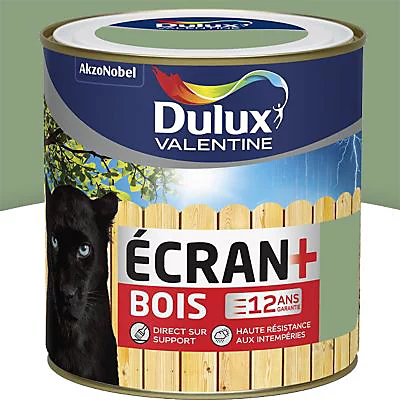 Castorama Peinture Bois Extérieur Ecran+ Bois Dulux Valentine Satin Vert Provence 0,5L 3 Castorama Peinture Bois Extérieur Ecran+ Bois Dulux Valentine Satin Vert Provence 0,5L