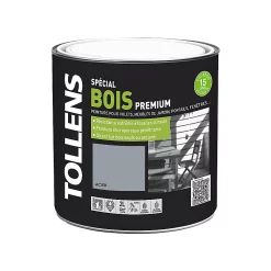 Castorama Peinture Bois Extérieur Premium Acier Satin Tollens 2L