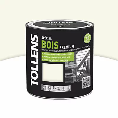 Castorama Peinture Bois Extérieur Premium Blanc Falaise Satin Tollens 2L 3 Castorama Peinture Bois Extérieur Premium Blanc Falaise Satin Tollens 2L