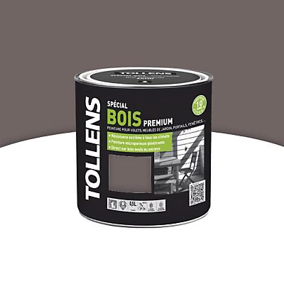 Castorama Peinture Bois Extérieur Premium Brun Chocolat Satin Tollens 0,5L 3 Castorama Peinture Bois Extérieur Premium Brun Chocolat Satin Tollens 0,5L