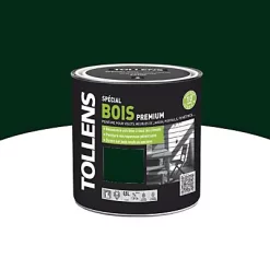 Castorama Peinture Bois Extérieur Premium Vert Basque Satin Tollens 0,5L
