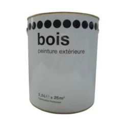 Castorama Peinture Bois Extérieur Vert Jardin Satin 2,5L