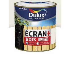 Castorama Peinture Bois Extérieure Haute Résistance Ecran+ Bois Dulux Valentine Satin Blanc 0,5L