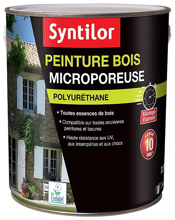 Castorama Peinture Bois Microporeuse Intérieur Extérieur Satiné Ivoire Clair Syntilor 2,5L 3 Castorama Peinture Bois Microporeuse Intérieur Extérieur Satiné Ivoire Clair Syntilor 2,5L