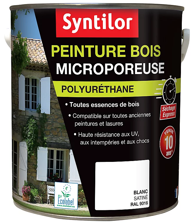 Castorama Peinture Bois Ultra Protect Intérieur Extérieur Blanc Syntilor 5L 3 Castorama Peinture Bois Ultra Protect Intérieur Extérieur Blanc Syntilor 5L