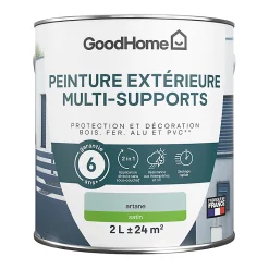 Castorama Peinture Extérieure Multi-supports GoodHome Artane Vert RAL 1908010 2L