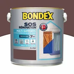 Castorama Peinture Multi-supports SOS Rénovation Bondex 2L Brun