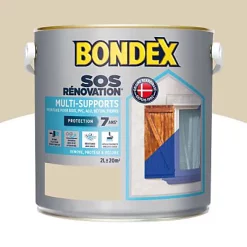 Castorama Peinture Multi-supports SOS Rénovation Bondex 2L Sable