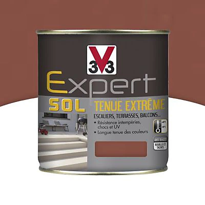 Castorama Peinture Pour Sol Intérieur Extérieur Tenue Extrême V33 Rouge Oxyde 2,5L 3 Castorama Peinture Pour Sol Intérieur Extérieur Tenue Extrême V33 Rouge Oxyde 2,5L
