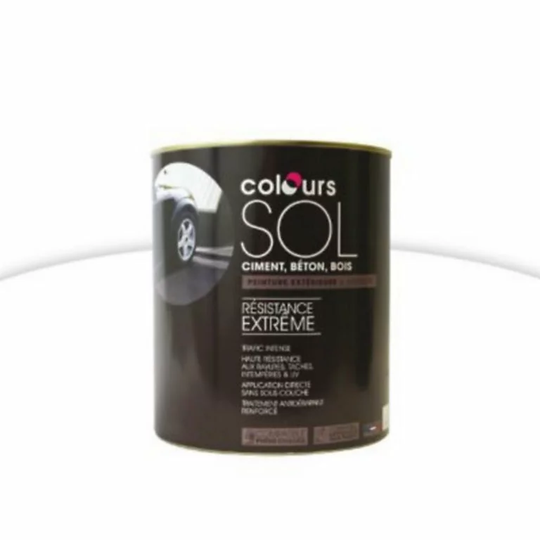 Castorama Peinture Sol Colours Premium Blanc Satin 0,5L 3 Castorama Peinture Sol Colours Premium Blanc Satin 0,5L
