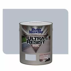 Castorama Peinture Sol Dulux Valentine Ultra Resist Satin 2,5L Gris Clair