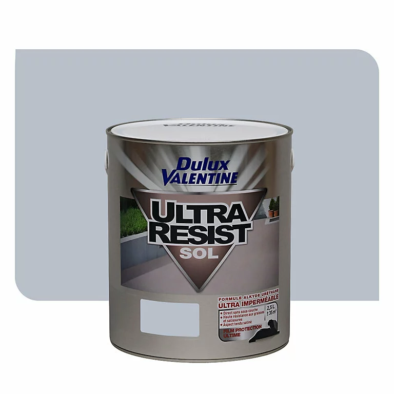 Castorama Peinture Sol Dulux Valentine Ultra Resist Satin 2,5L Gris Clair 3 Castorama Peinture Sol Dulux Valentine Ultra Resist Satin 2,5L Gris Clair