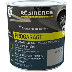 Castorama Résine De Rénovation Sol Pro Résinence Garage Gris Clair 300ml