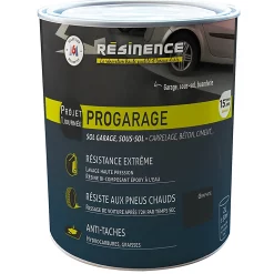 Castorama Résine De Rénovation Sol Pro Résinence Grarage Graphite 2L
