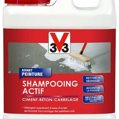 Castorama Shampooing Sol Spécial Ciment, Béton Et Carrelage V33 1L
