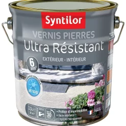 Castorama Vernis Pierres Aquaréthane 2,5 L